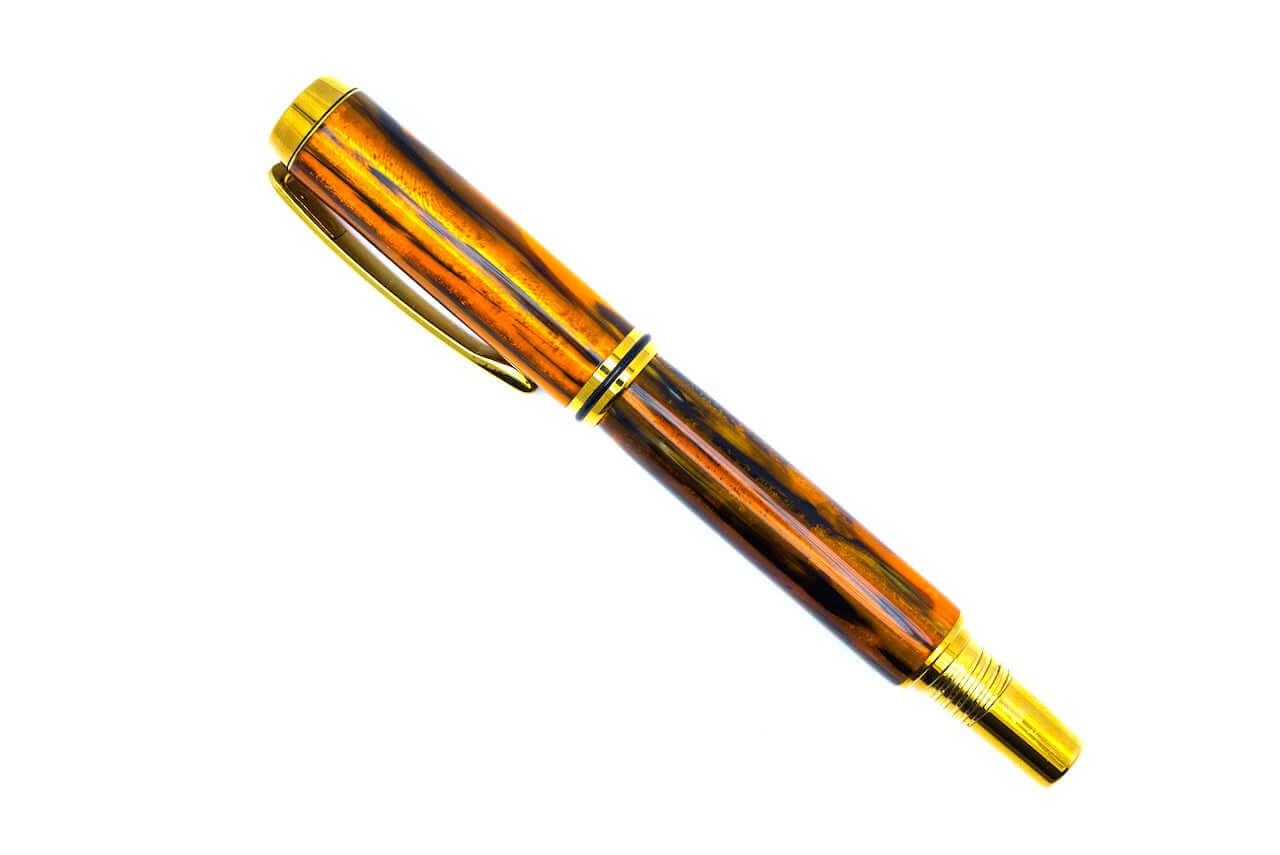 Antique Gold Titanium Jr. Gentlemen Rollerball Pen