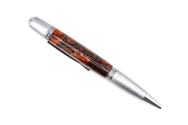 Honduras Rosewood Chrome Sierra Pen