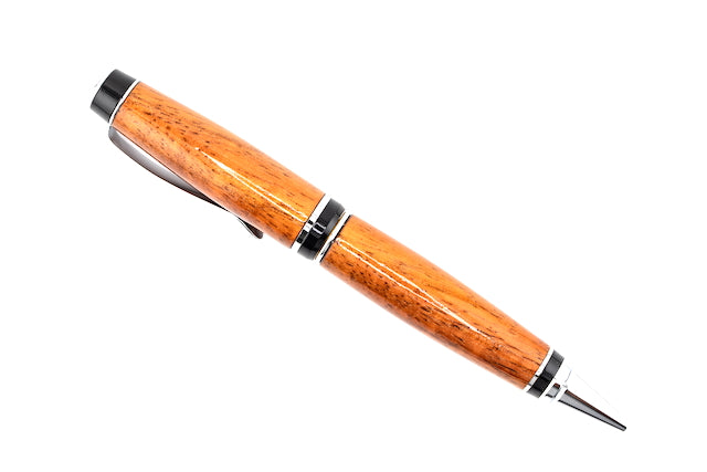 Osage Orange Chrome Cigar Pen