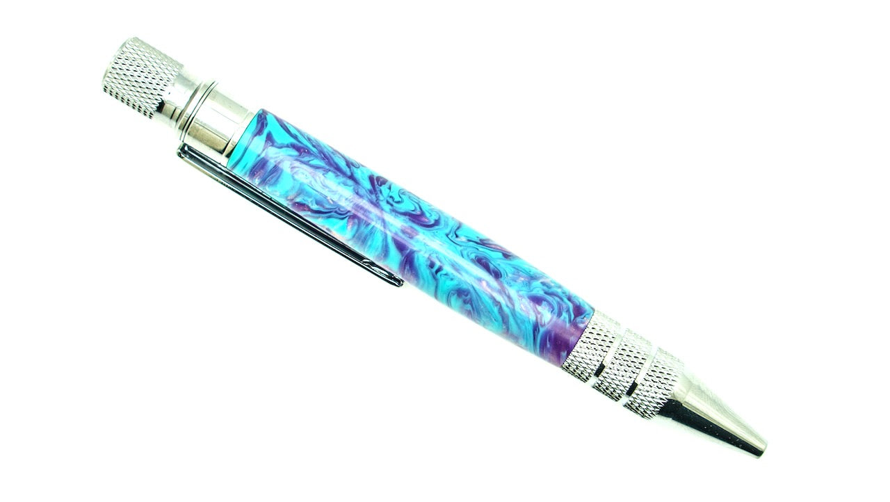 Purple Sky Chrome Headwind Pen