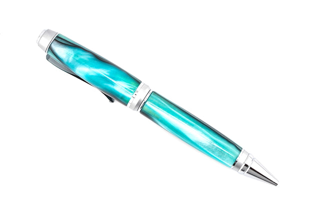 Tideglass Chrome Cigar Pen