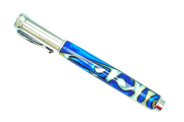 Blue Marble Chrome Zen Pen