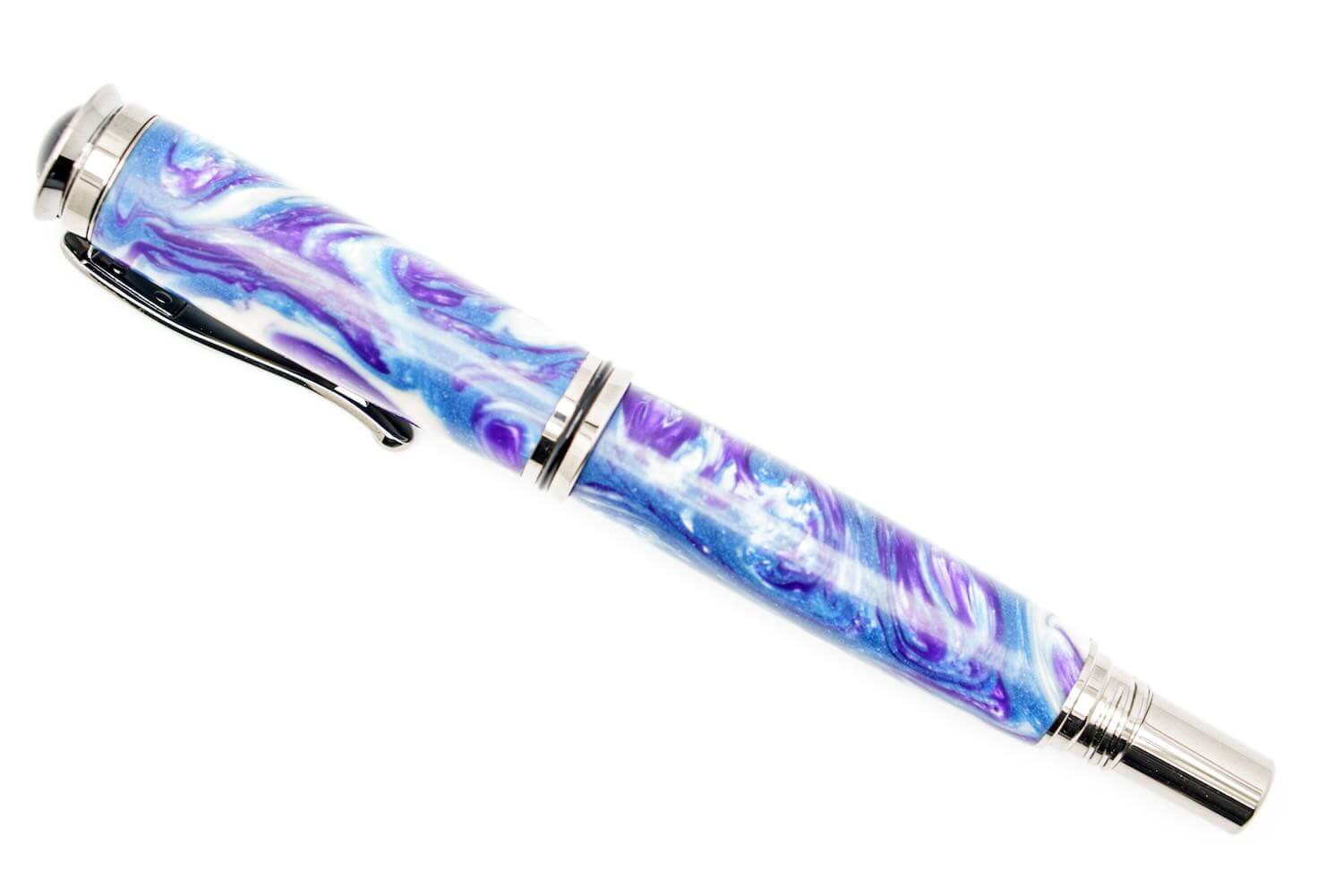 Intrigue Lava Lamp Rhodium Jr. Gentlemen Retro Rollerball Pen